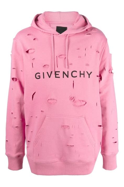 givenchy ripped hoodie